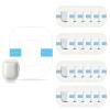 60 PCS Adhesive Patches Compatible with Omnipod 5,Waterproof Pre-Cut Transparent Patches for Omnipod 5 Dash Pods,Latex-Free & Hypoallergenic Long Stay for 7 Days view 1