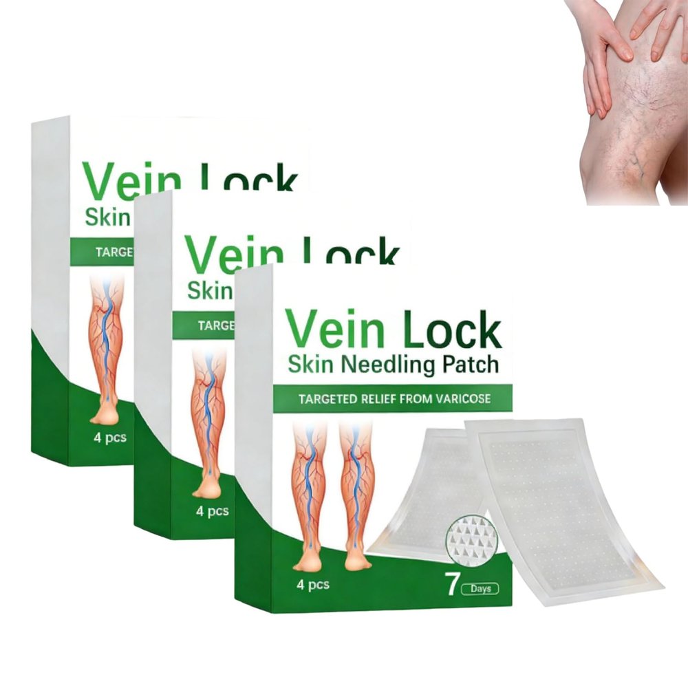 Vein Target Microneedle Patch, Vein Target Microneedle Patch, Professional Varicose Vein Treatment for Legs, Leg Treatment with Natural Ingredients for All Skin Types