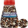 Chocolatey Caramel Crunch 115g Crispy Caramel Coated Cereal Clusters with Chocolate Flavour, Sweet Snack Pack, Sharing & Gifting - Dtk view 1