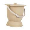 QUILSTM Portable Urine Pots with Lid Home Spittoon Container Both Male and Female Users During Travel Household Urinal Bottle is Convenient to Carry Around , Yellow , 25.8x27.5cm view 4