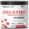 Skill Nutrition Micronized Creatine Monohydrate Watermelon | High Absorption Formula with Refreshing Flavor | Boosts Strength, Muscle Growth, and Recovery | Vegan Friendly, Halal | 300g