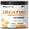 Skill Nutrition Micronized Creatine Monohydrate Orange | High Absorption Formula with Refreshing Flavor | Boosts Strength, Muscle Growth, and Recovery | Vegan Friendly, Halal | 300g view 1