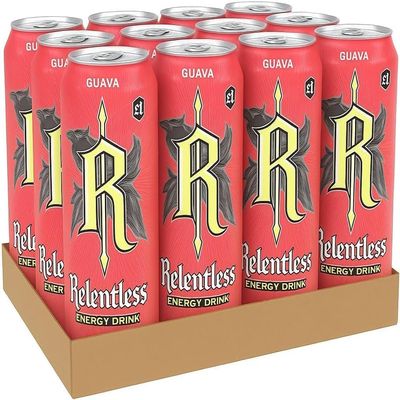 Relentless Guava Energy Drink - 12 x 500ml Cans