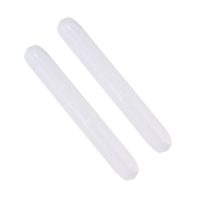 Luxshiny 2pcs Plastic Thermometer Box Lightweight Storage Case for Mouth Thermometer Portable Small White Carrying Container for Home Use