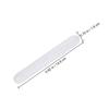 Luxshiny 2pcs Plastic Thermometer Box Lightweight Storage Case for Mouth Thermometer Portable Small White Carrying Container for Home Use view 2