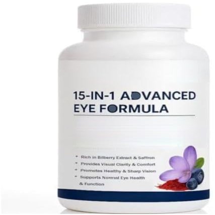 15-in-1 Eye Formula Protects Eyes, Reduces Dryness, and Protects Healthy Vision