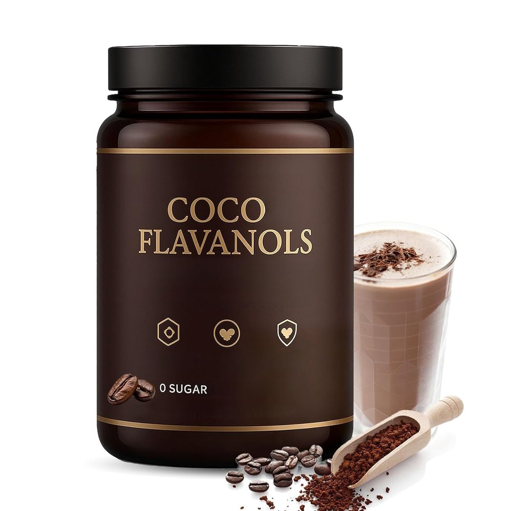 Cocoa Powder, Supports Circulatory Wellness, Energy & Cognitive Health, Natural Support for Daily Energy & Overall Wellness