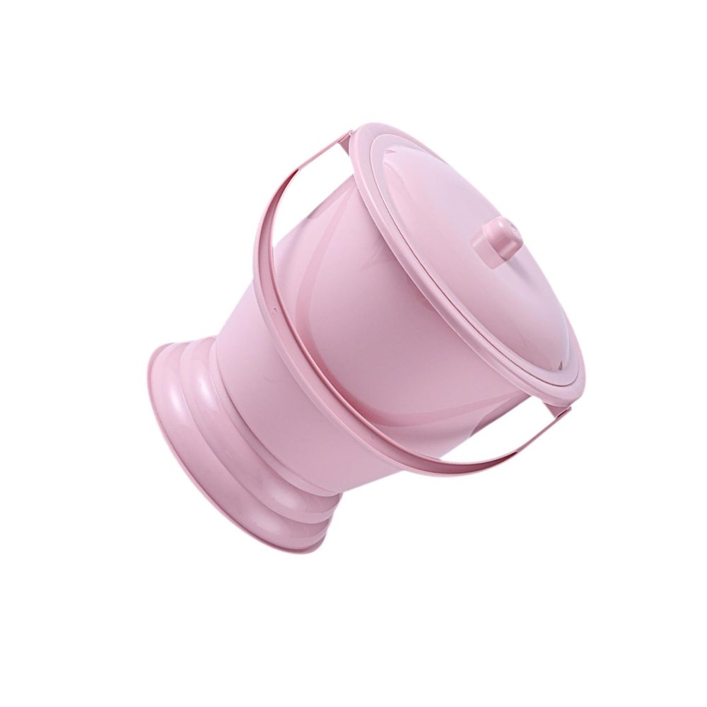 PIXZCSA Urine Bottle with Lid Provides Security and Cleanliness Excellent Solution for Male Female Users Traveling Or in Residential Areas Chamber Pot Urine Toilets Bottle , Red , 23.7x23x19cm