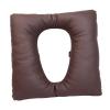 PIXZCSA Padded Bathroom Attachment for Elderly Seniors with Soft Commode Seat Cushion Easy to Carry and Install Camping Toilet Seat Cushion Chair Cover Soft , Coffee , 42x42x8cm view 1