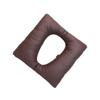 PIXZCSA Padded Bathroom Attachment for Elderly Seniors with Soft Commode Seat Cushion Easy to Carry and Install Camping Toilet Seat Cushion Chair Cover Soft , Coffee , 42x42x8cm view 2