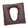 PIXZCSA Padded Bathroom Attachment for Elderly Seniors with Soft Commode Seat Cushion Easy to Carry and Install Camping Toilet Seat Cushion Chair Cover Soft , Coffee , 42x42x8cm view 3