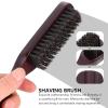 Ciieeo Professional for Men with Ergonomic Design Wooden Shaving Brush and Lightweight Handle, Beard Care Brush for Facial Cleaning and Grooming in Salon Style view 3