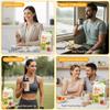 750g Yellow Soybean Milk PowderNo Sugar Added,Instant Mix, Pure Whole Bean Formula,30 Single-Serve Packets For Simple Mornings view 4