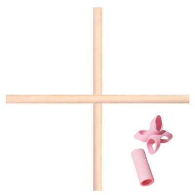 Exercise Stick 2 Pieces Yoga Fitness Stick