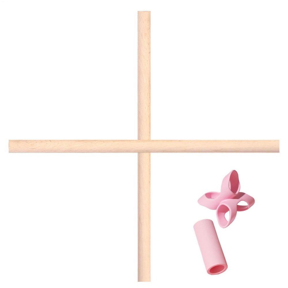 Exercise Stick 2 Pieces Yoga Fitness Stick