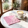 Whaline 120Pcs Paisley Cocktail Napkins Western Bandana Paper Napkins Apricot Pink Cowgirl Party Beverage Napkin for for Wild One Yeehaw Bday Rodeo Bachelorette Birthday view 3