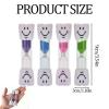 LinCoo 4 Pcs Toothbrush Timer, 2 Minute Timer for kids Teeth Brushing, Kids Toothbrush Set, Bathroom & Cooking (Blue, Pink, Yellow, Purple) view 2