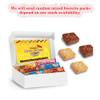 Assorted Cream Mixed Flavours of Biscuits Packs 150g With Gift Box - Random Mixed Flavors of Crunchy & Cream Biscuits - hl (15 x Packs) view 2