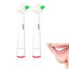 2Pcs Interspace Toothbrush Replacement Heads,Interdental Toothbrush Heads White,Compatible with Oral-B Model Interspace Brush for Cleaning Bridges Braces Crevices and Back Teeth view 1