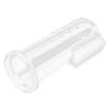 Cryfokt Baby Finger Teeth Brushes Gentle 10pcs Silicone Finger Toothbrushes for Newborn Infants, Safe Oral Hygiene for Babies, Transparent Cover (#3) view 2