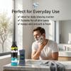 Gillette Mens Shaving Sensitive Skin Foam 250ml 2 Pack Smooth Glide Shave Cream, Beard Softening Foam, Anti-Irritation Formula, Original Scent Grooming for Daily Use with Face Towels view 3