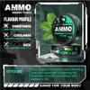 AMMO Energy Pouch Caffeine Pouch Zero Calorie Energy Boost Fast Acting Caffeine Pouches 20 Count Tropical Thunder 100mg 3 Pack (Pepper Mint-3 Pack) view 2