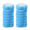 16pcs Toilet Brush Replace Heads Disposable Water Soluble Cleaner Toilet Brush Refills for Bathroom view 1