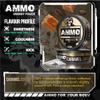 AMMO Energy Pouch Caffeine Pouch Zero Calorie Energy Boost Fast Acting Caffeine Pouches 20 Count Tropical Thunder 100mg 3 Pack (Caramel Coffe-3 Pack) view 2