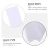 jojofuny 200pcs Hair Removal Wax Paper Strips for Women and Men, Soft and Flexible Non-woven Fabric, Sturdy and Not Easily Torn, for Feet and Legs Hair Removal Anywhere Anytime view 3