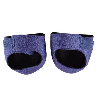 Housoutil Heel Sleeves Pad Heel Support Cushion with Absorbent Vibration Sebs Pad and Flexible Cloth Material Comfortable Shoe Protection for Foot Health