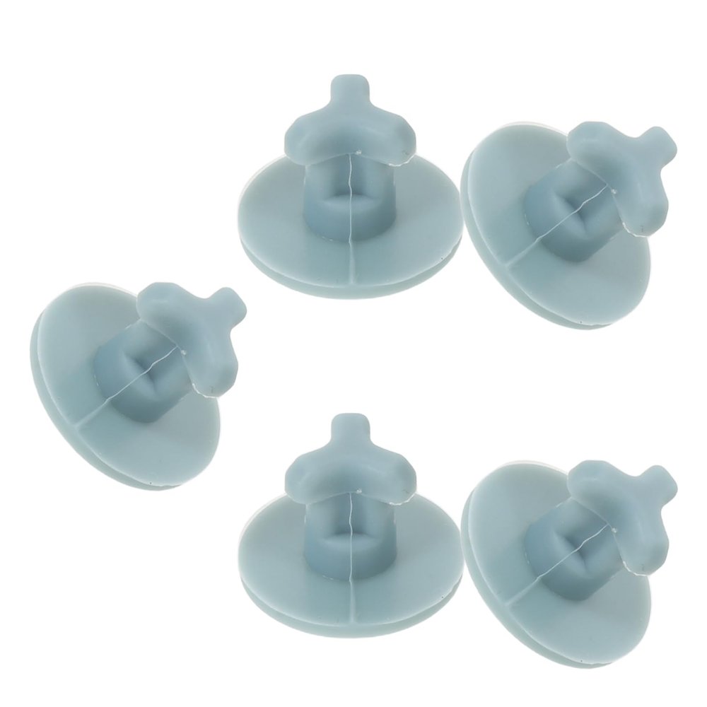 MAGICLULU 5pcs Silicone Food Box Lid Sealing Plugs for Insulated Lunch Boxes Leakproof Silicone Vent Stoppers, Easy to Clean and Simple Replacement Accessories, Fit 5-6mm Holes