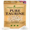 Pure Taurine Capsules Amino Acid | Clean Supplements UK | Crown Supplements (90 Capsules) view 1