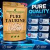 Pure Taurine Capsules Amino Acid | Clean Supplements UK | Crown Supplements (90 Capsules) view 4