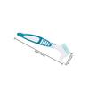 TEMPNAP 4pcs Denture Brush with Large Handle and Multi-Layered Bristles, Double-Sided Toothbrush Made of Pp and Nylon, Ergonomic Design Gentle on Gums for Effective Denture Cleaning view 2
