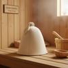 3-Pack Sauna Hat, Breathable Sauna Cap for Women & Men, Wool Hat for Spa & Steam Room, White view 3