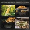 Golden Popcorn (Golden Corn Kernels) |Sweet and Salty Popcorn |Vegan & Gluten-Free Snack | No Added Preservatives | Non-GMO Sweet Corn | Low-Temp Fried Healthy Snack | 70g X 4 Packs (Total 280g) view 2