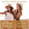 Tattoo Cover Up Patch 21 PCS Waterproof Tattoo Cover Up Stickers, Natural Looking tattoo Cover-up Tape Invisible Breathable tattoo cover up Makeup view 3