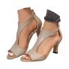 Pumps Women's Glitter Heel Shoes Peep Toe Stiletto Shoes Evening Shoes Dress Shoes High Heels Sandals Women's Shoes Elegant and Comfortable Dance Shoes Wedding Shoes Summer Shoes High Shoes Catwalk view 2