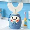 Kids U Shaped Electric Toothbrush - Full Mouth Rechargeable Teeth Cleaner, 3 Modes Timer Toothbrush | Overnight Daily Home Travel Commuting Dormitory Hotel School Boys Girls Care view 3