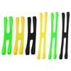 Healvian Silicone Elastic Bands Portable Storage with Easy Installation H-shaped 6pcs Strong Reusable Flexible Straps for Lunch Box and Items for Indoor and Outdoor Use view 1