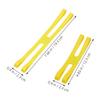 Healvian Silicone Elastic Bands Portable Storage with Easy Installation H-shaped 6pcs Strong Reusable Flexible Straps for Lunch Box and Items for Indoor and Outdoor Use view 2