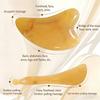 2-Piece Resin Gua Sha Eye Massage Tool Set Facial Scraping Board Tendon Stick for Skin Tightening Circulation Boosting Fatigue Relief Skincare Absorption Enhancement view 3