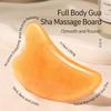 2-Piece Resin Gua Sha Eye Massage Tool Set Facial Scraping Board Tendon Stick for Skin Tightening Circulation Boosting Fatigue Relief Skincare Absorption Enhancement view 4