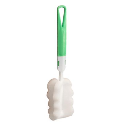 Soft Sponge Foam Bottle Brushes, Dishwashing Foam Cleaning Brushes, Long Handle Adjustable Cup For Vacuum Bottle Mugs And Feeding Bottles