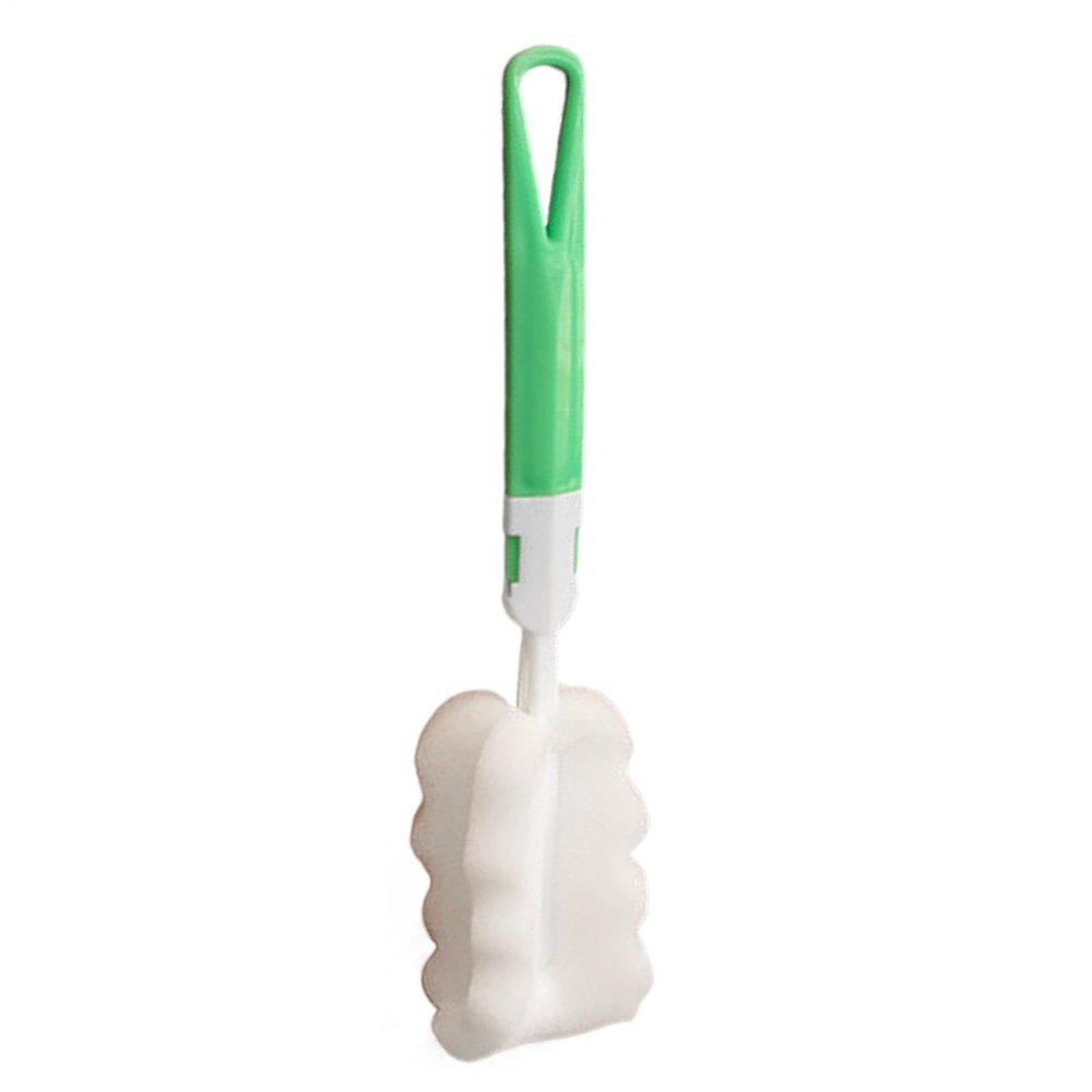 Soft Sponge Foam Bottle Brushes, Dishwashing Foam Cleaning Brushes, Long Handle Adjustable Cup For Vacuum Bottle Mugs And Feeding Bottles