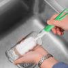 Soft Sponge Foam Bottle Brushes, Dishwashing Foam Cleaning Brushes, Long Handle Adjustable Cup For Vacuum Bottle Mugs And Feeding Bottles view 4