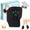 2026 New 3 in 1 Foot Massager, Ankle and Heel Heat Feet Massager with 3 Massage Modes, Portable Cordless Therapy Foot Massagers for Pain and Circulation, 5-Speed & 5-Temperature (Black,1pc) view 1