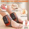 2026 New 3 in 1 Foot Massager, Ankle and Heel Heat Feet Massager with 3 Massage Modes, Portable Cordless Therapy Foot Massagers for Pain and Circulation, 5-Speed & 5-Temperature (Black,1pc) view 4