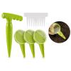Ergonomic Handheld Garden Seeder Sower Planter with 5 Dials Settings Sowing Seeding Dispenser for Lawns Vegetable Garden Sowing Seeding Dispenser Hand Tool view 2