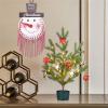 Bwuikim Christmas Advent Calendar Cute Wooden Cane Candy Design Countdown Wall Hanging Decoration for Kids Christmas Advent view 4